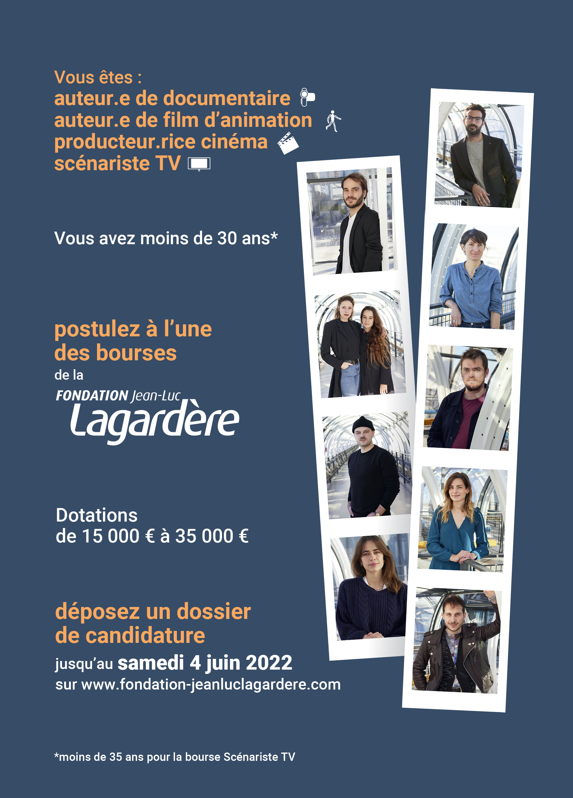 Bourses Lagardère 2022 - Audiovisuel