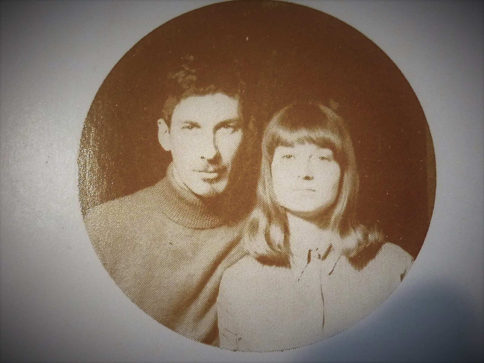Michelle et Gérard Ferron en 1968